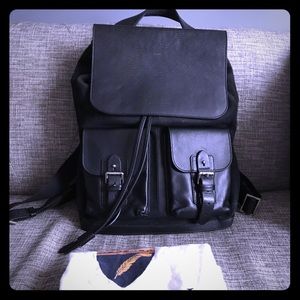 Aspinal of London Shadow Rucksack in Black